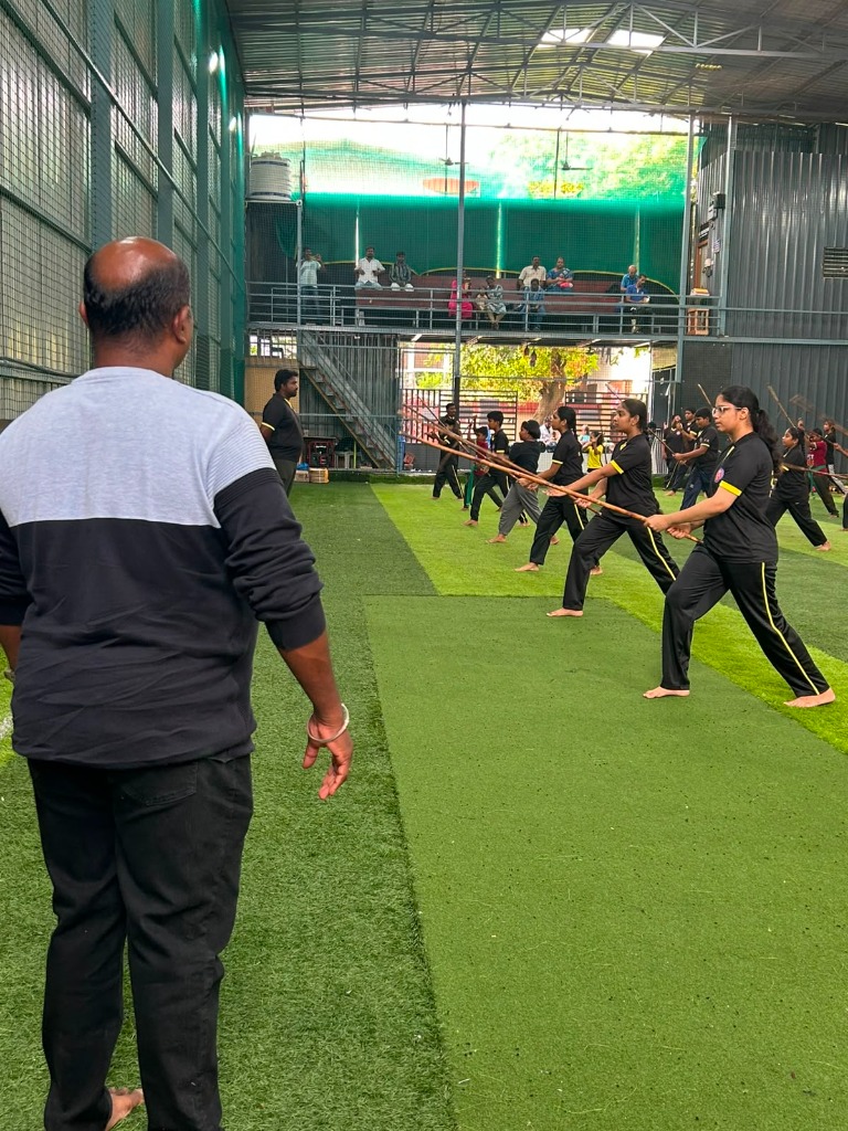Naagam 16 Bamboo Staff Combat Training